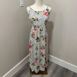 Polka Dot Floral Sundress